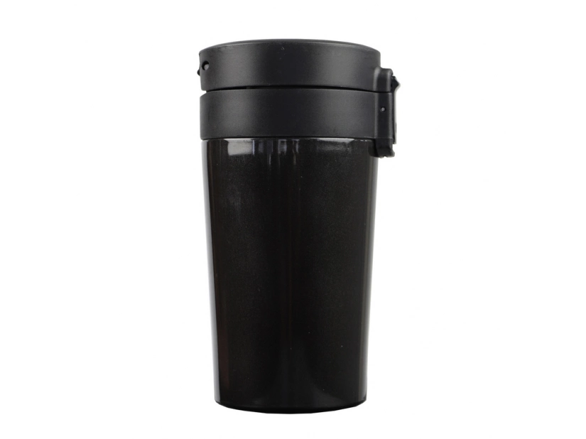 Kubek termiczny  sitkiem zatrzymującym fusy, 250 ml, czarny