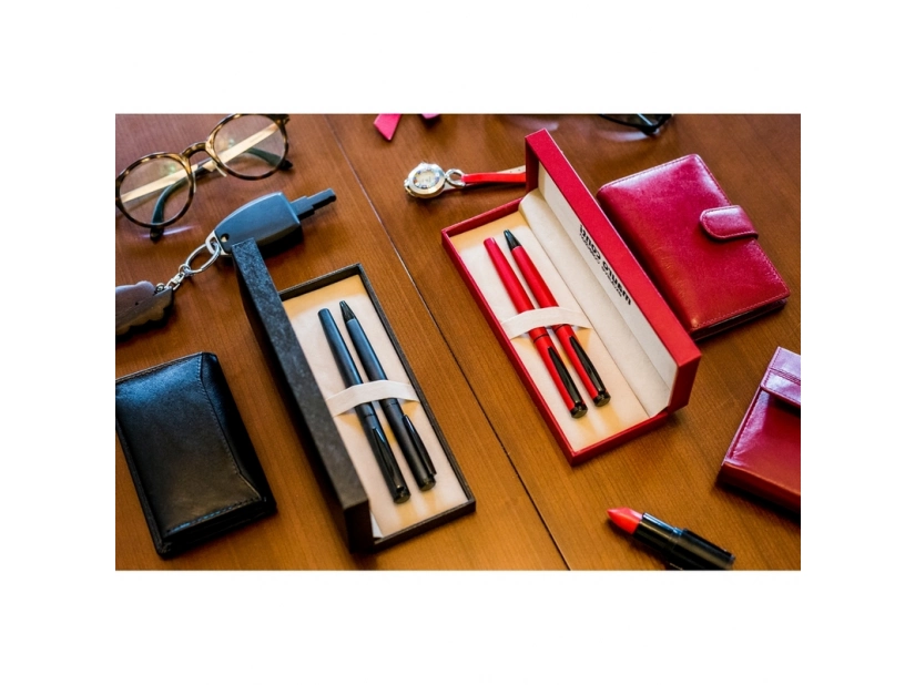 Długopis  i pióro kulkowe Mauro Conti w ozdobnym pudełku