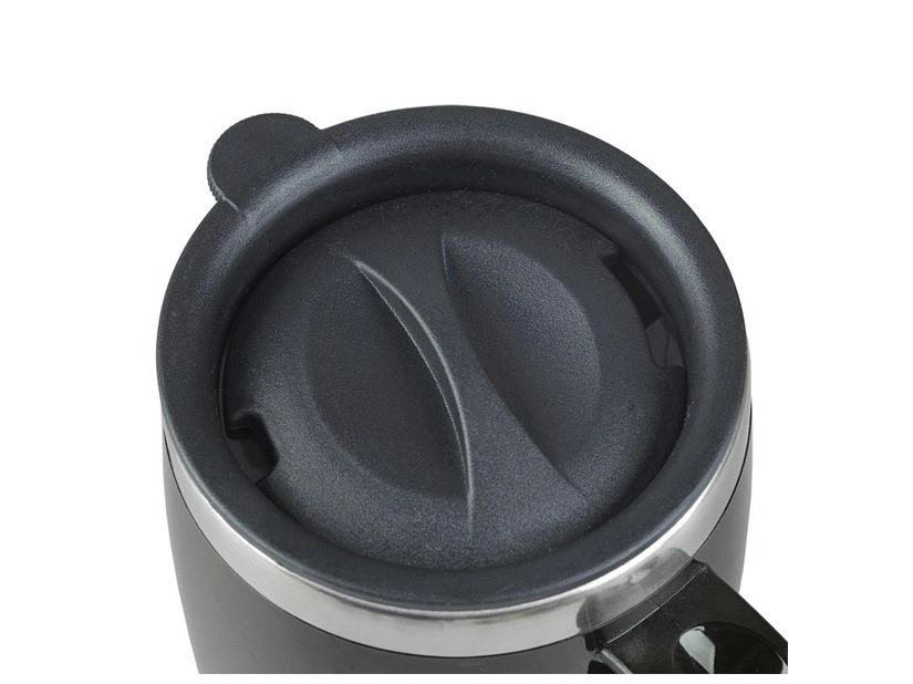 Kubek termiczny w kształcie beczułki, Barrel 400 ml, grafitowy