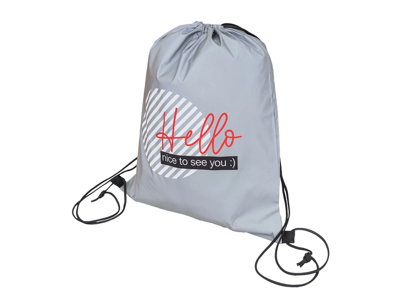 Plecak odblaskowy Deva, srebrny