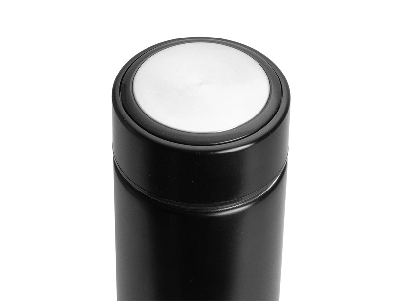 Termos z sitkiem Osseo 450 ml, czarny