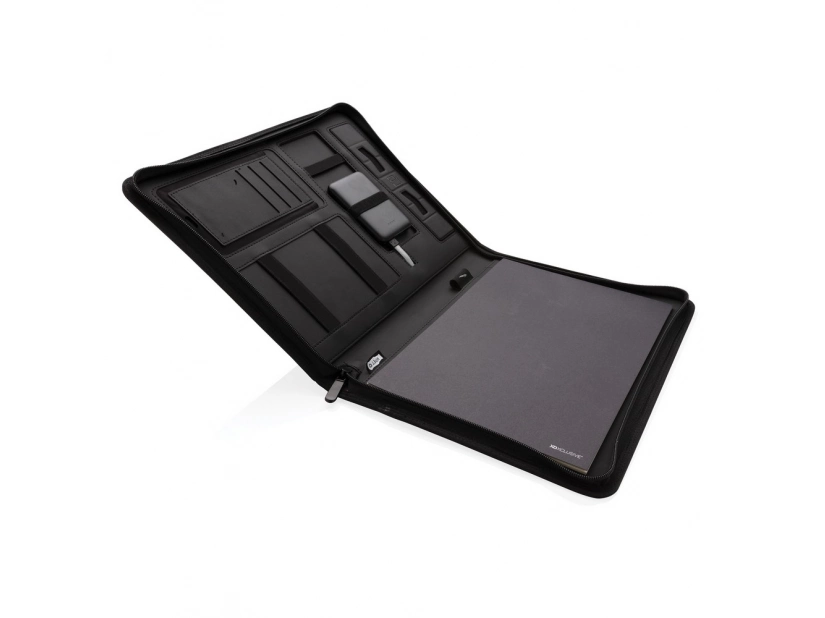 Teczka A4 z ładowarką bezprzewodową 5W, power bank 5000 mAh