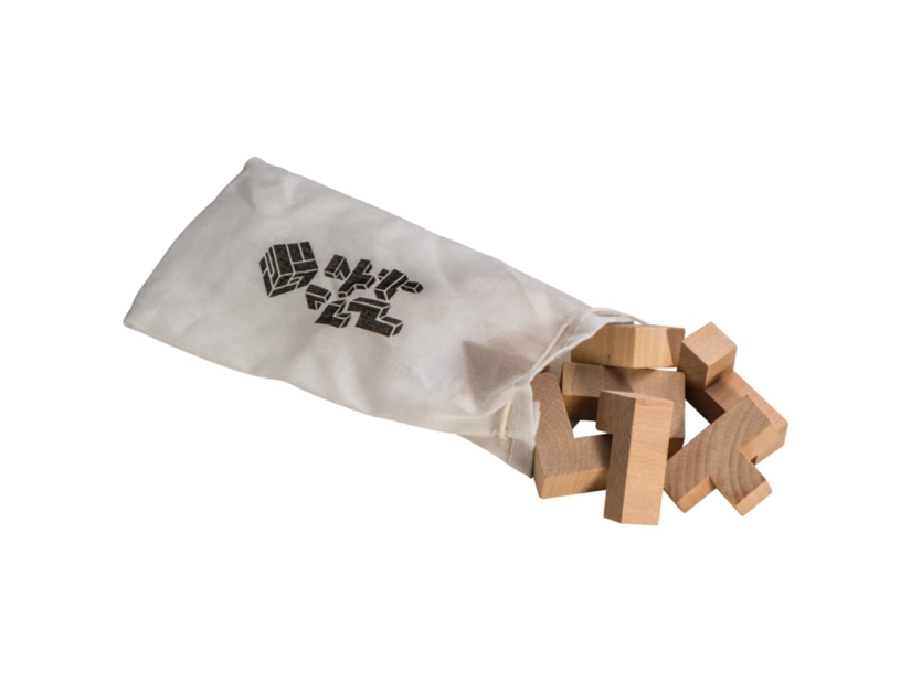 Drewniana gra-układanka