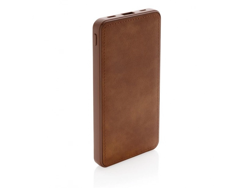 power bank w obudowie ze skóry ekologicznej