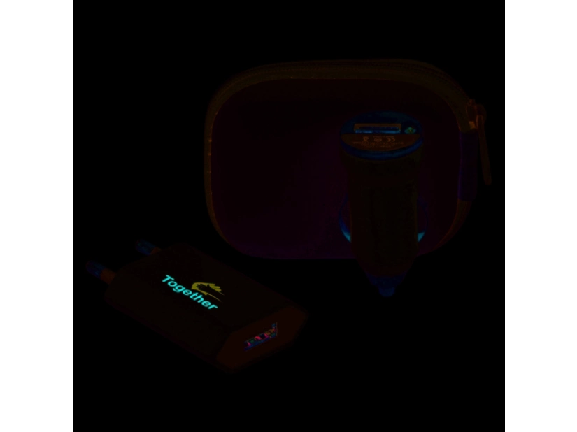 Zestaw do ładowania, adapter sieciowy i ładowarka samochodowa