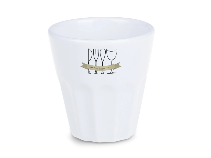 Porcelanowy Noble 90 ml, biały