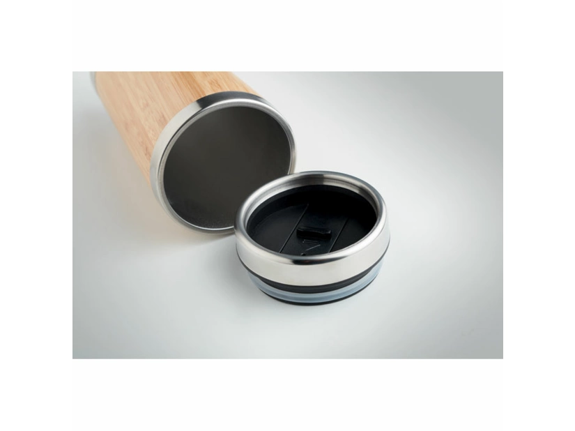 Bambusowy kubek podróżny 400ml Rodeodrive+