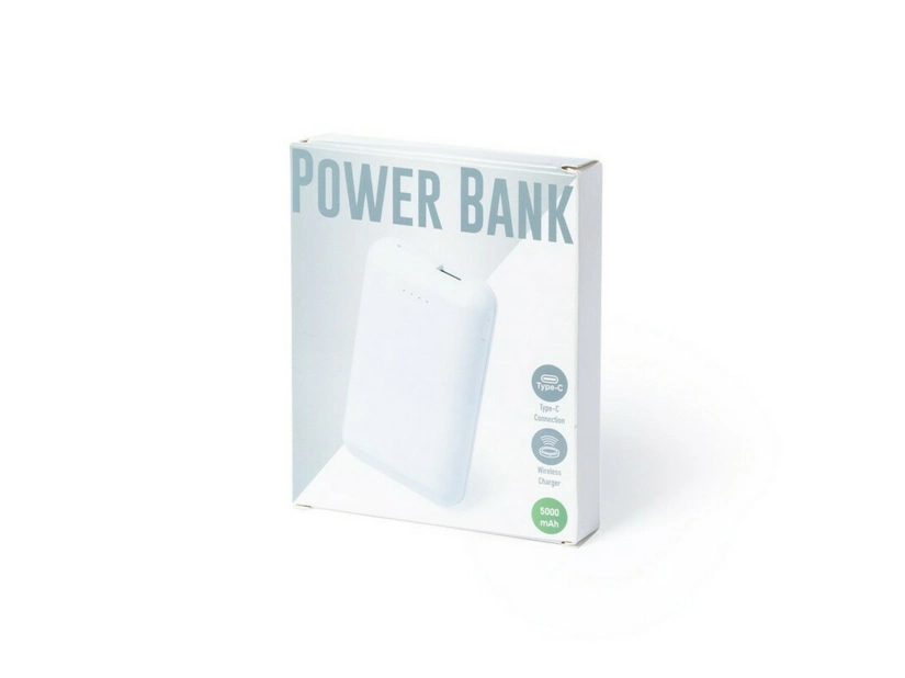 Magnetyczny bezprzewodowy power bank 5000 mAh, ładowarka bezprzewodowa 5W