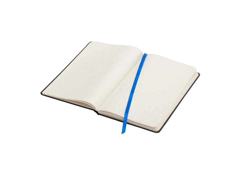 Notatnik 130x210/80k kratka Sevilla, niebieski/czarny 