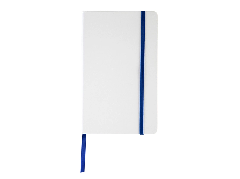 Notatnik Carmona 130x210/80k linia, niebieski/biały 