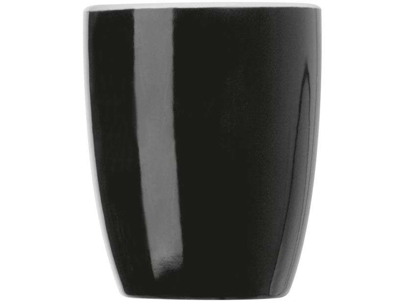 Czarny kubek z własnym nadrukiem, 300 ml