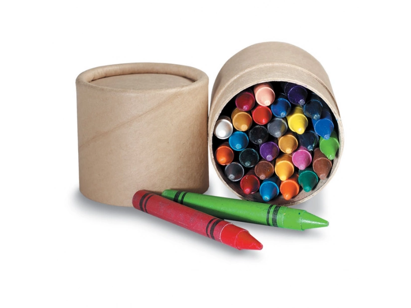 30 kredek świecowych w tubie Striper