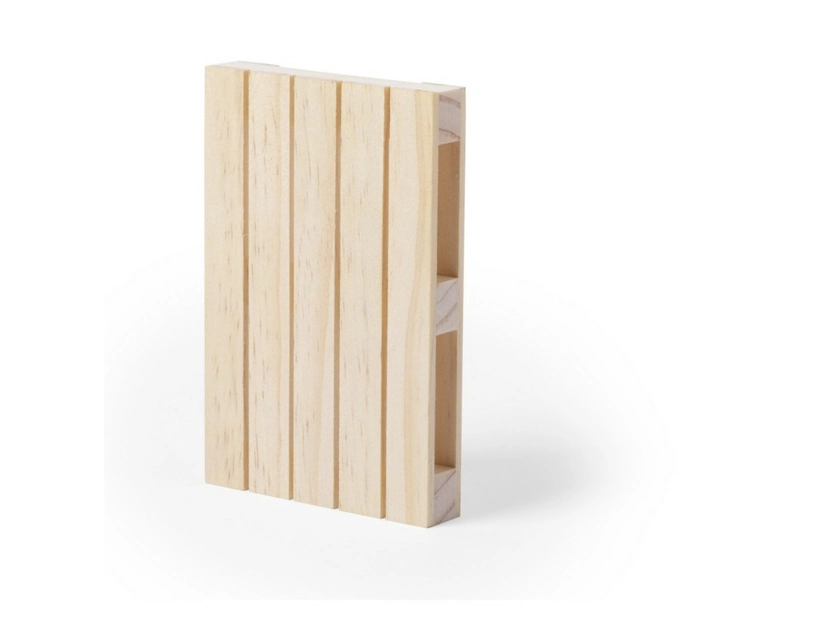 Drewniane podkładki pod kubek w kształcie palety