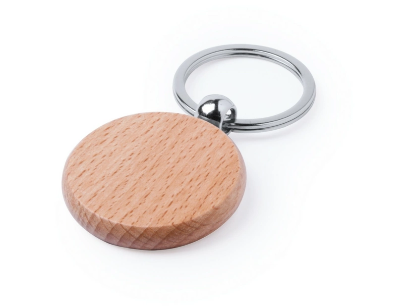 Drewniany brelok do kluczy