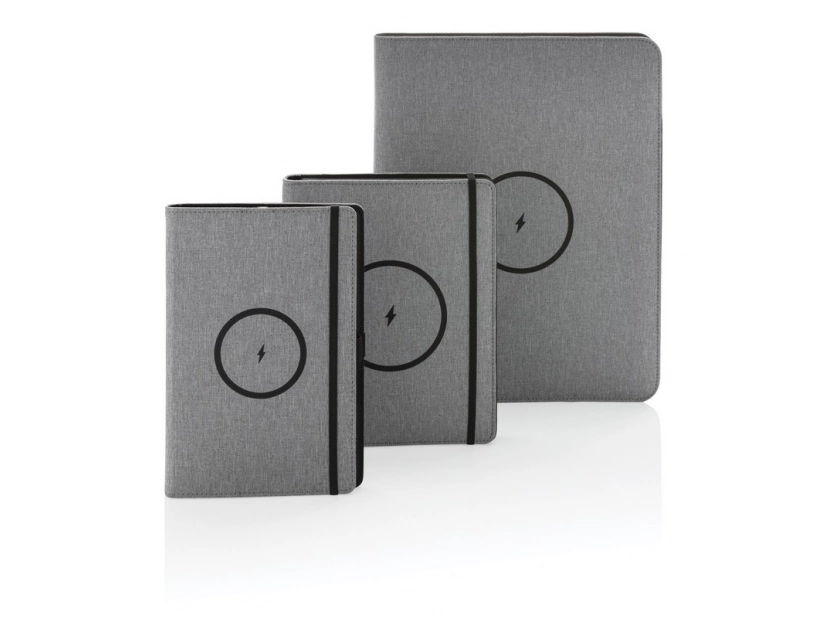 Teczka konferencyjna power bank bezprzewodowy 5000 mAh