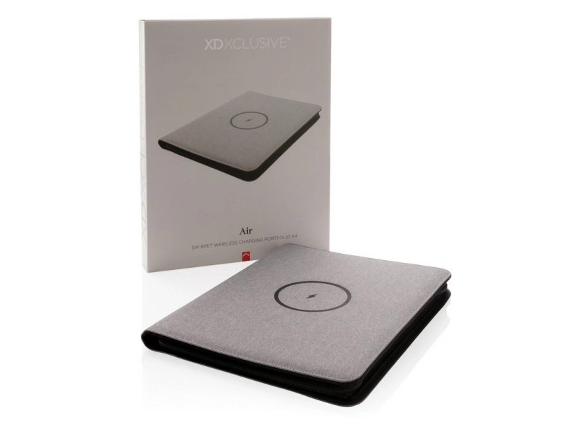 Teczka konferencyjna power bank bezprzewodowy 5000 mAh