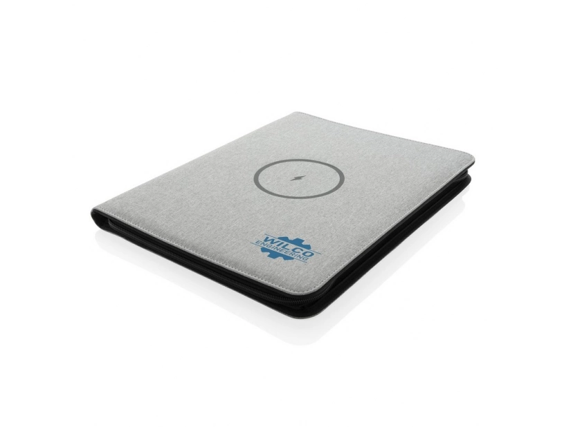 Teczka konferencyjna power bank bezprzewodowy 5000 mAh
