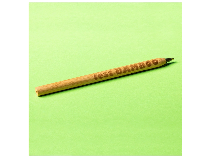 Długopis ekologiczny z nadrukiem, bambusowy 