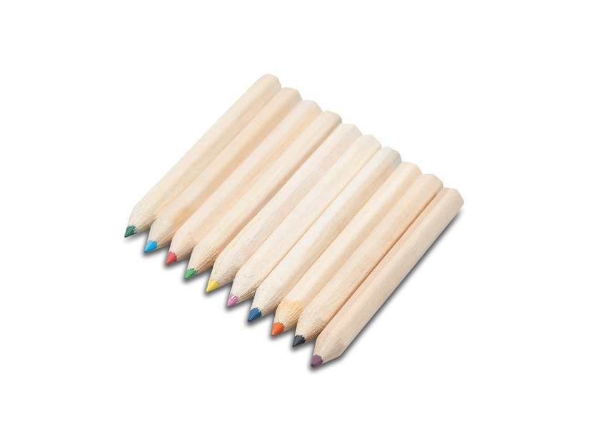 Zestaw do kolorowania z ołówków i kredek woskowych