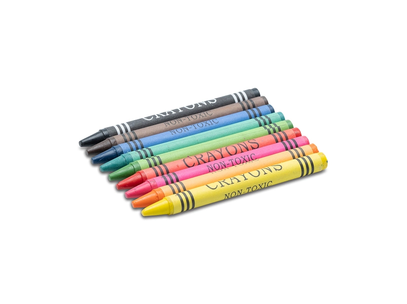 Zestaw do kolorowania z ołówków i kredek woskowych