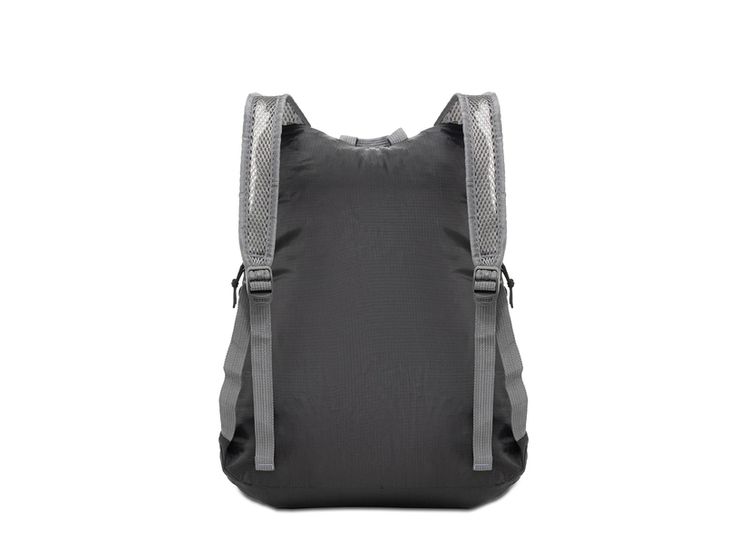 Składany odblaskowy plecak, czarny