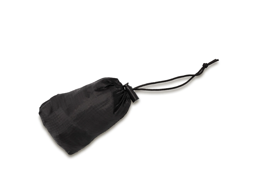 Składany odblaskowy plecak, czarny