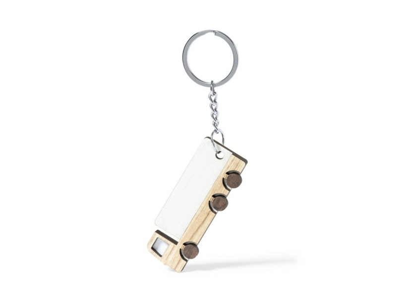 Brelok Ciężarówka z Drewna