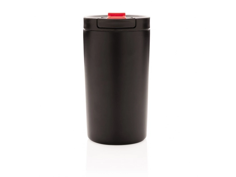 Kubek termiczny 450 ml, w czarnym kolorze, do graweru logo