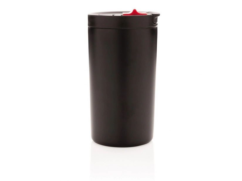 Kubek termiczny 450 ml, w czarnym kolorze, do graweru logo