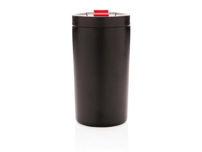 Kubek termiczny 450 ml, w czarnym kolorze, do graweru logo