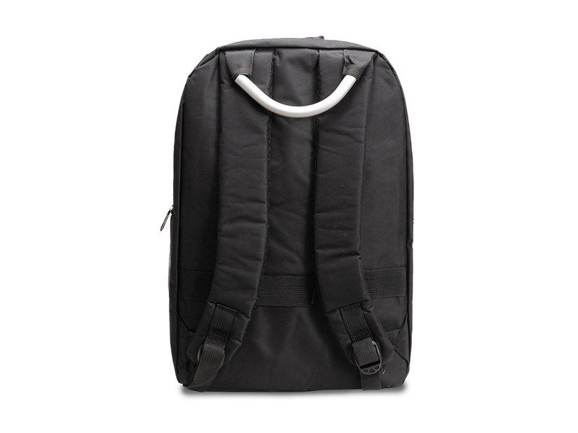 Plecak na laptop 15" z kablem USB, czarny