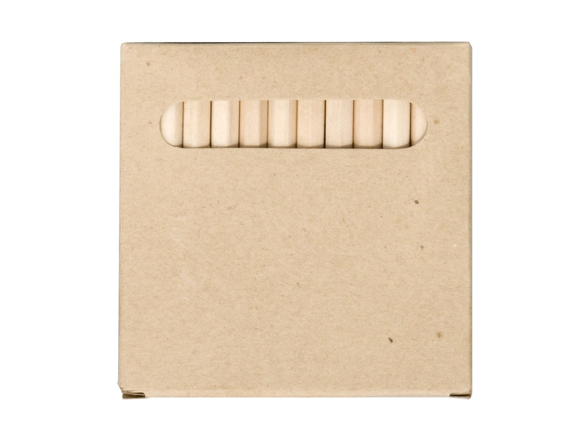 Zestaw kredek 9 cm, ecru 