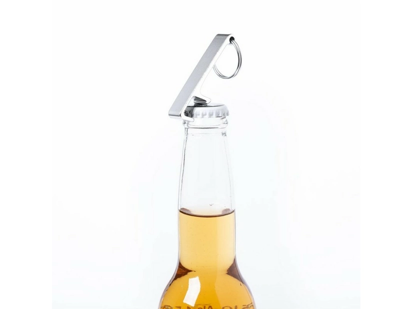 Brelok do kluczy z otwieraczem, stojak na telefon