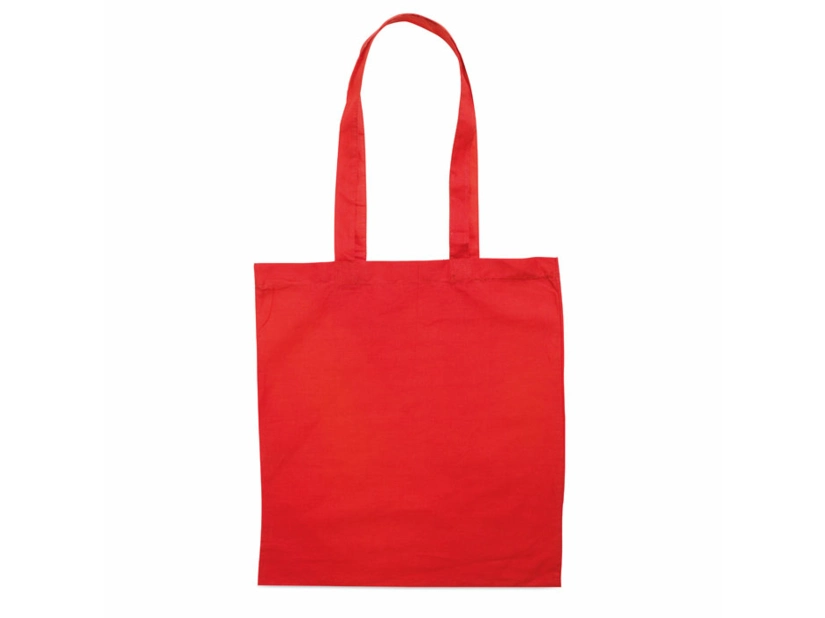 Torba z bawełny organicznej, Czerwona