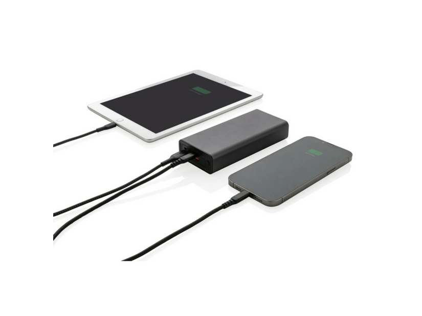 Power bank 20000 mAh Terra, aluminium z recyklingu