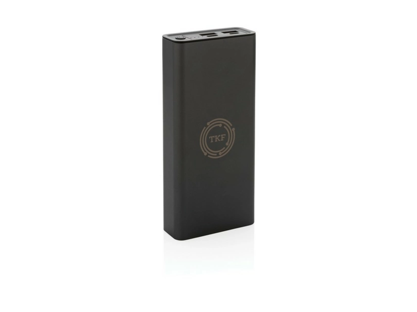 Power bank 20000 mAh Terra, aluminium z recyklingu