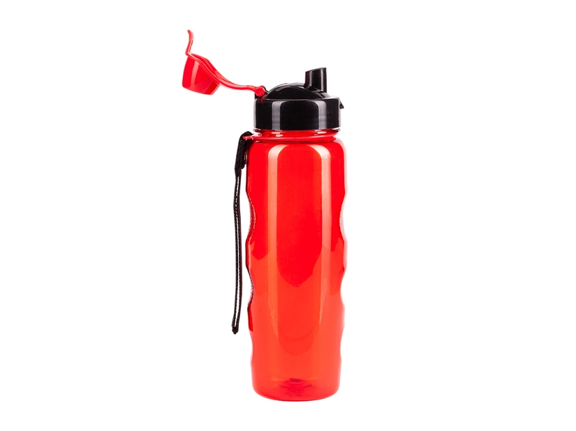 Bidon Jolly 700 ml, z nadrukiem, czerwony 