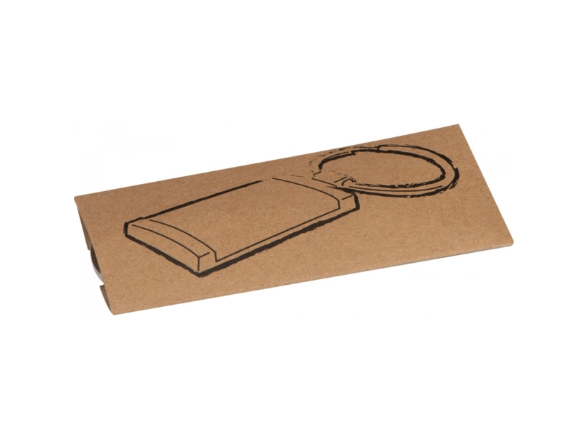 Prosty i stylowy brewniany Brelok 