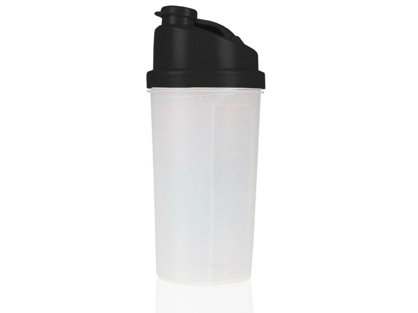 Czarny shaker sportowy 700 ml