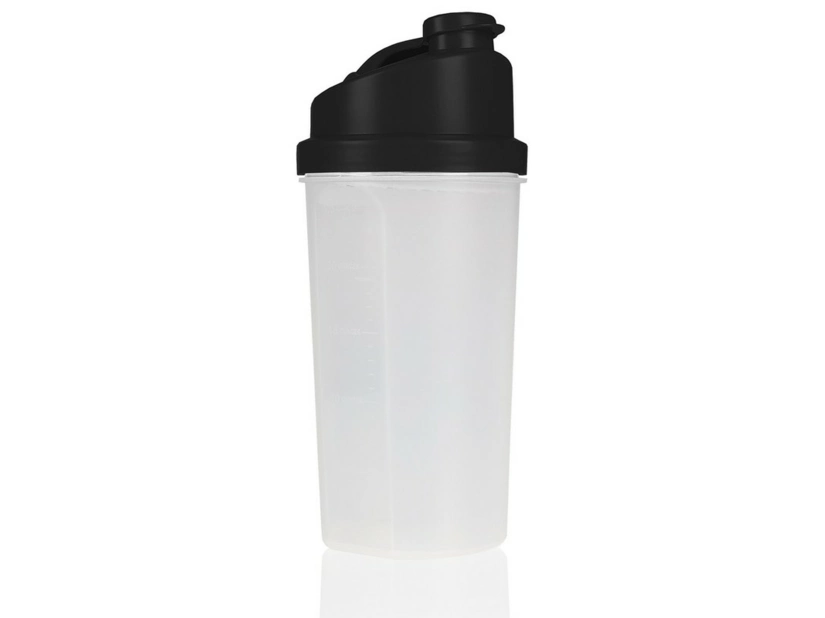 Czarny shaker sportowy 700 ml