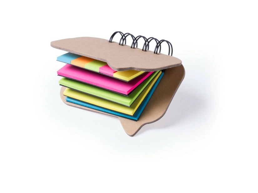 Zestaw do notatek na spirali - dymek, karteczki samoprzylepne