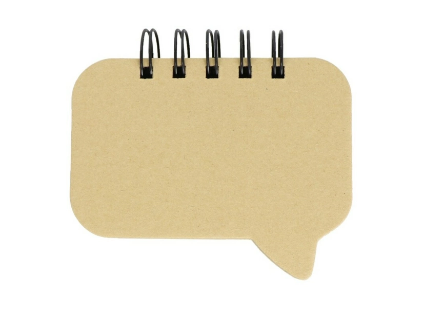 Zestaw do notatek na spirali - dymek, karteczki samoprzylepne