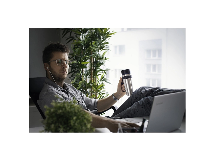 Kubek termiczny z uchwytem Denali 300 ml, pomarańczowy