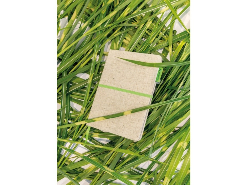 Notatnik A5 z okładką z juty