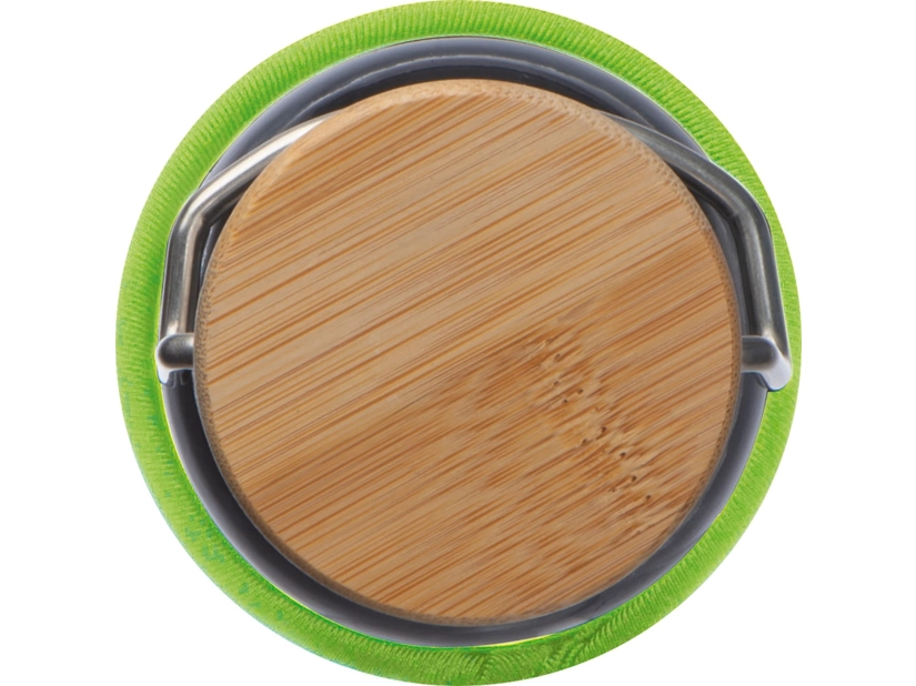 Szklana butelka z limonkowym etui 600ml