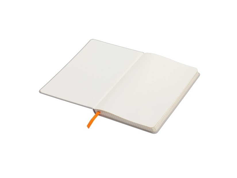 Notatnik 130x210/80k kratka Cartagena, pomarańczowy/szary 