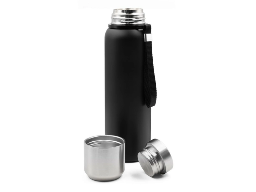 Termos 750 ml, czarny, grawer logo