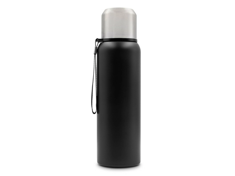 Termos 750 ml, czarny, grawer logo