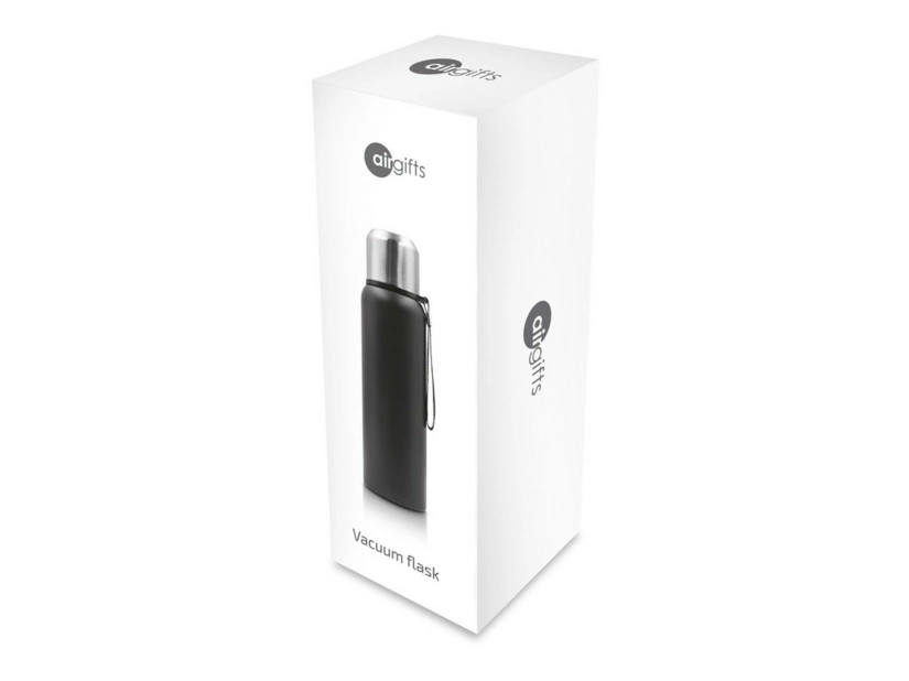 Termos 750 ml, czarny, grawer logo