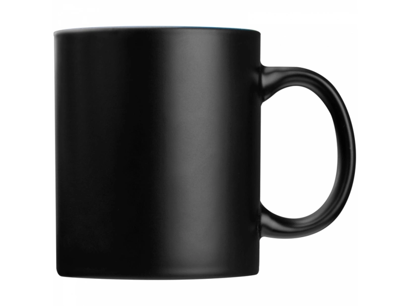 Kubek do grawerowania, 300 ml - niebieskie wnętrze